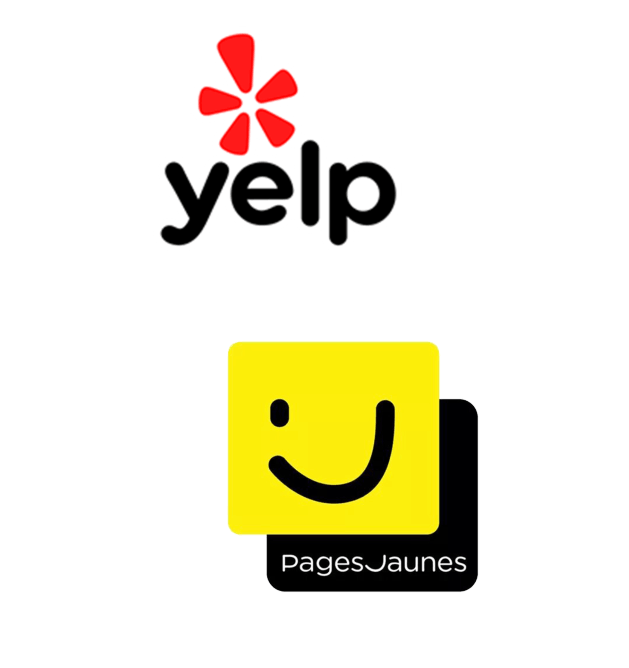 Référencement sur PagesJaunes + Yelp